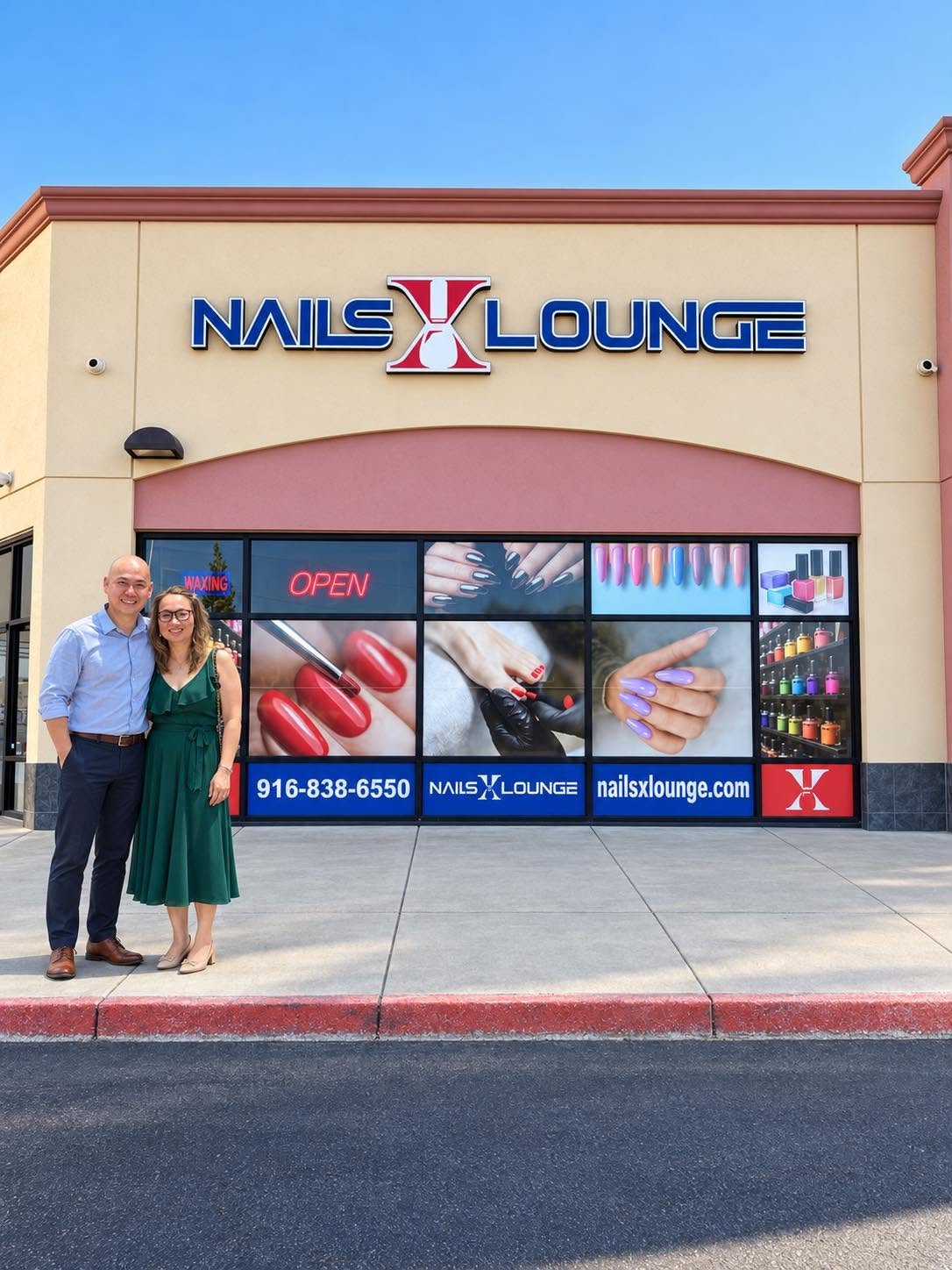 Nails X Lounge – Ethan Way storefront